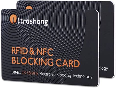 ultrashang rfid nfc blocking card|rfid blocking cards amazon.